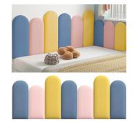 PQVMZQEMQ 3D Kids Anti-collision Wall Padding, Peel And Stick Headboard, Home Nursery Decorative Wall Panels, 3cm Thick Tatami Wall Stickers, Self- Adhesive Wall Cushion