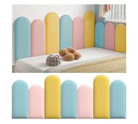 PQVMZQEMQ 3D Kids Anti-collision Wall Padding, Peel And Stick Headboard, Home Nursery Decorative Wall Panels, 3cm Thick Tatami Wall Stickers, Self- Adhesive Wall Cushion