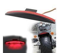 PQWJDSFA Motorcycle Rear Fender Tip Brake Tail Light Lamp Black Lens For Harley Breakout CVO FXSBSE 2013 2014