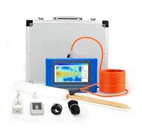 PQWT TC500 Auto Mapping Underground Water Finder 500M Multi Frequency Natural Electric Field Scanner Geophysical Prospecting Instrument for Well Drilling Point Locate and Mineral Survey