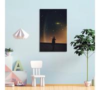 PQWWFDVX Another Day Has Passed Poster Poster Decorative Painting Canvas Wall Posters And Art Picture Print Modern Family Bedroom Decor Posters 16x24inch(40x60cm)