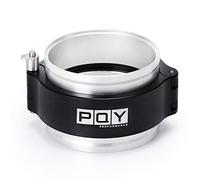 PQY 2.5 Inch Quick Release V Band Clamp with Flange Aluminum Quick Connect Intake Intercooler Pipe HD Clamp