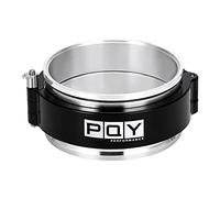 PQY 4 Inch Aluminum Quick Release V Band Clamp with Flange Intake Intercooler Pipe Clamp Throttle Union Sleeve