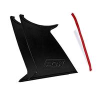 PQYRACING 2PCS Spoiler Wing Stabilizer for Subaru STI 2015-18 Spoiler Wing Stiffi Support Rally with PQY Logo
