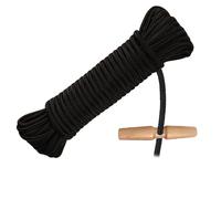 PR-20 Tree Pruner Rope Replacement for Jameson Fiscar Big Mouth Manual Pole Saw & Tree Pruner, 20 Feet Long with a 5/16 Inch Diameter with Wooden Handle