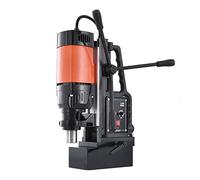 PR-8028RE Speed Regulation Forward Reverse Magnetic Drilling Machine Multi-Functional Magnetic Drill 1680W 0-350r/min Portable Electric Magnetic Drill Press Tool DIY