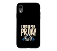 PR Attempt Powerlifting Weightlifting Gym Gift Case for iPhone XR