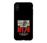 PR Attempt Powerlifting Weightlifting Gym Gift Case for iPhone XS Max
