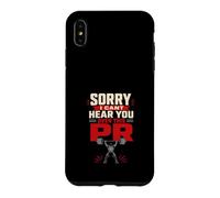 PR Attempt Powerlifting Weightlifting Gym Gift Case for iPhone XS Max