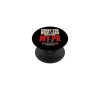 PR Attempt Powerlifting Weightlifting Gym Gift PopSockets Adhesive PopGrip