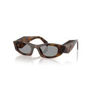 Prada PR B16S 20D50Q Woman Sunglasses Acetate Havana Grey Round Normal