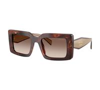Prada Woman Sunglass PR D01S - Frame color: Caramel Tortoise, Lens color: Brown Gradient