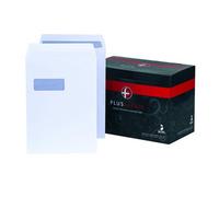 Plus Fabric C4 Prestige White 120gsm Window Self Seal Pocket Box of 250 Envelopes