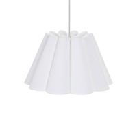 PR Home Classic pendant light, cotton, white, Ø 32 cm