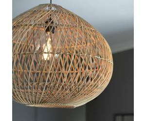 PR Home Karen hanging light rattan shade Ø 90 cm