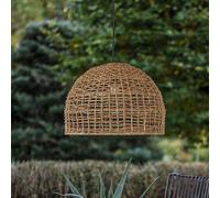 PR Home outdoor hanging light Cebu, Ø 46 cm, UK plug, natural