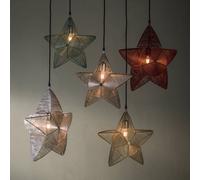 PR Home Rigel decorative star metal Ø 50 cm cream