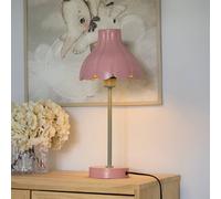 PR Home Wera table lamp, pink/green, height 47 cm, metal