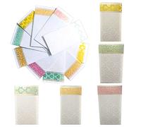 PR International Pack of 10 Shagun Cash Envelopes for Weddings Birthdays Rakhi Gifting, Anniversary or Any Occasion Multicolour Sagan Cash Gift Money Envelopes