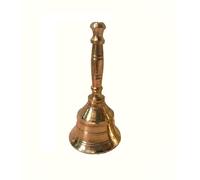 PR INTERNATIONAL Pooja Golden Solid Brass Pooja Bell For Diwali Pooja/Poojan For Mandir