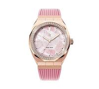 PR Paul Rich Women's Analogue Quartz Watch with Rose Gold Heart Strap