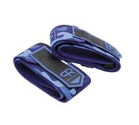 PR Personal Record Elbow Wraps for Weightlifting - Heavy Duty Construction, 25% More Elasticity, Reinforced Stitching, Extra Wide Fastener, Easy to Adjust, (Blue Camo)