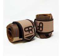PR Personal Record Heavy Duty Premium Wrist Wraps, More Elasticity, Reinforced Stitching, Extra Wide Strap, Strong Thumb Loop, Larry Wheels Weightlifting Wraps