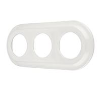 PR1 Series Porcelain Retro Frame 3-Way I White