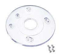 PR110 Palm Router Subbase, Router Base Plate with Screws for BOSCH RA Threaded Templet Guides, Router Guard Base Plate for Bosch GKF125CE, PR001, PR101, PR10E, PR20EVS, RA1051