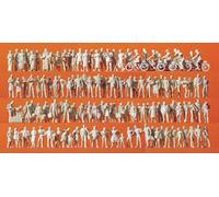 PREISER 16337 HO Scale Assorted Travelers And Passers 120 Coloring Pieces