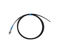 PR6Y10 Fibre Optic Sensor Diffuse Reflection 1 m Fibre Optic Sensor PR6Y20 High Precision 2 m Cable Optical Fibre Probe for M3 Thread Automation Fibre for Optical Sensor 0.1 mm Detection for TPV