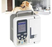 PRABOS Veterinary Infusion Pump - Electronic Peristaltic - Multi-Function Display - Air Bubble Detection - Customizable Infusion Rate - For Vets & Hospitals