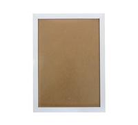 pracht creatives hobby gmbh 6036-30111 Picture White, Approx. 25 x 35 cm, Simple Frame with Plexiglas and Hooks for Wall Mounting