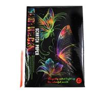 Pracht Creatives Hobby Scratch Pictures, red, Normal