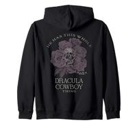 Pracical Magic Dracula Cowboy Thing Zip Hoodie