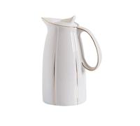 Practical 1.5L / 2L Ceramic Water Pitchers Cold Kettle with Handle Large Capacity Household Serveware Water & Cold Beverage Jug Iced Tea Pitcher(Medium)