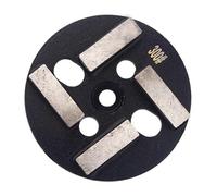 Practical 100mm Sintered Grinding Disc Low Noise Floor Grinders Block for Professional Concrete and Stone Restoration Anti Slip Diamonds Grinding Disc