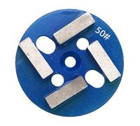 Practical 100mm Sintered Grinding Disc Low Noise Floor Grinders Block for Professional Concrete and Stone Restoration Anti Slip Diamonds Grinding Disc