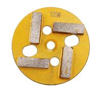 Practical 100mm Sintered Grinding Disc Low Noise Floor Grinders Block for Professional Concrete and Stone Restoration Anti Slip Diamonds Grinding Disc