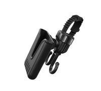 Practical 2 in 1 Strollers Attachment Double Hook and Adjustable Phone Rack Holder for Easy Travel and Organization Parent Friendly