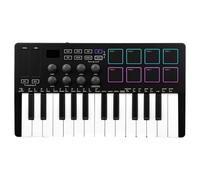 Practical 25 Keyboard Controller With Feel Music Production Controllers Suitable For Outdoor Producers Lighting Keyboard