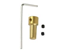 Practical 3.17mm Collet Sleeve Brass Component Motor Shafts Adapter for JTO Base Enhanced Stability Power Tool Accessory Vibrations Resistant Collet Chucks