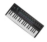 Practical 37 Keyboard Controller With Feel Music Production Controllers Suitable For Outdoor Producers USB Keyboard With Programmable Knobs