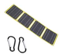 Practical 40W Foldable Solars Panel with USB and Port Sturdy ETFE Materials Designs for Travel and Emergencys Use Foldable Solars Panel