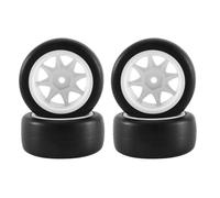 Practical 4Pcs 58mm Tires Wheel 12mm Hex with Sponge Insert for 1/10 1/12 RC Drift Car 3Racing Sakura M4 M5 MST TCR Tamiya M04 M