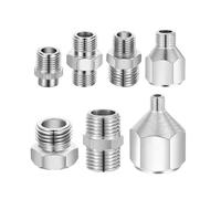 Practical 7Unit Sprays Couplers Collection Fast Link Air Tool Fittings Suitable for High Pressure Painting Tasks High Stream Spraygun Fittings