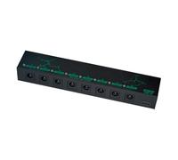 Practical 9V 8 Channel Power Unit Suitable For Musical Instruments 1000mA Output And Aluminum Alloy Texture Housing Guitar Power Supply Adapter