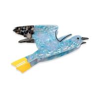 Practical Acetate Hair Clip with Cartoon, Sea swallow
