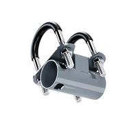 Practical Adjustable Steel Antennas Mounting Brackets Accessory For Satellite Dish Roof Poles 30mm 50mm Diameter U Shaped Satellite Mounting Systems