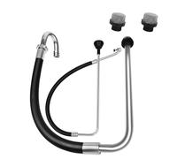 Practical Airless Sprayer Suction Hose Assembly with Oxidation Treated Nonrust Steel for 390 395 490 495 595 Models Easy Installs Airless Paint Sprayer Hose